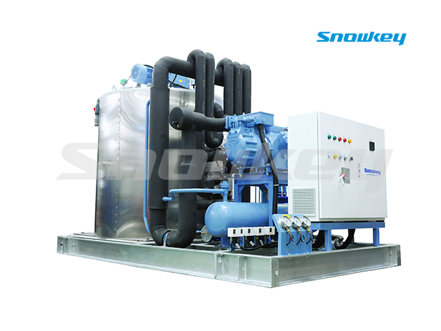 Slurry Ice Machine for Sea Water on Land Using S375W (37.5T/D)