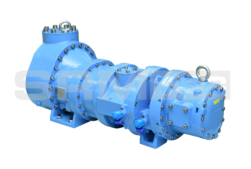 SRM-1612 系列开启式单机双级螺杆压缩机