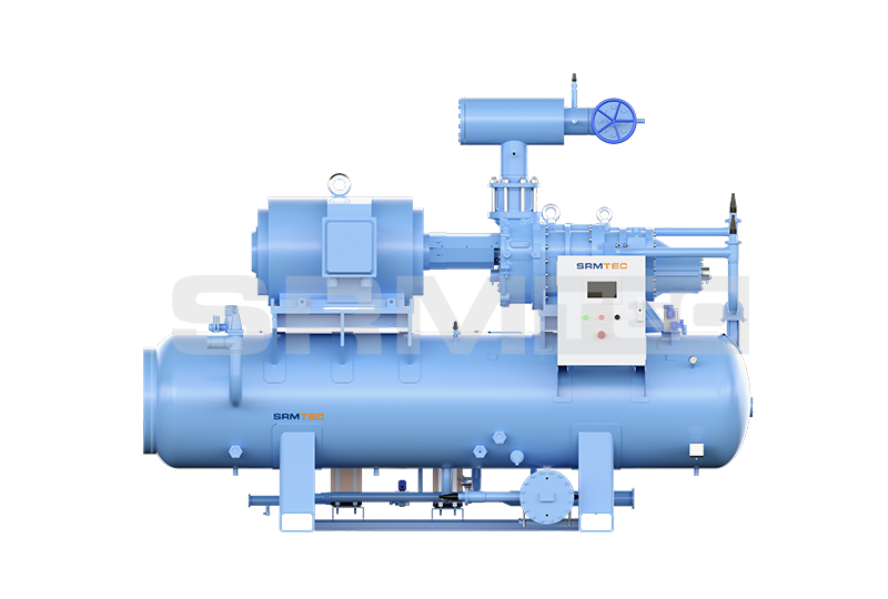 开启式单级变频螺杆压缩机组