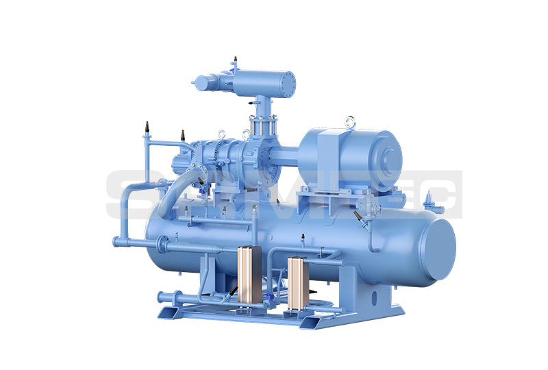 开启式单级变频螺杆压缩机组