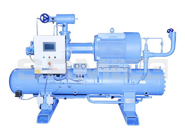 开启式单级变频螺杆压缩机组-卧式