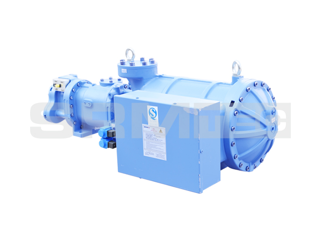 SRS-1008 Semi-hermetic Compound Two-stage Screw Compressor